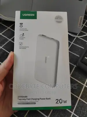 UGREEN 10000mah 20W USB-A+USB-C Ultra Slim Power Bank