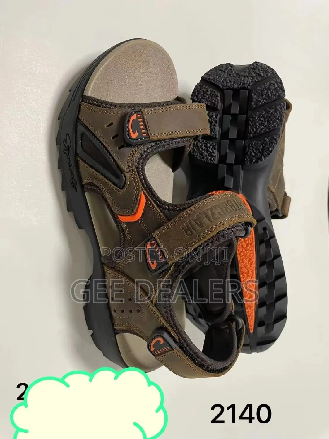 Leather Open Shoes