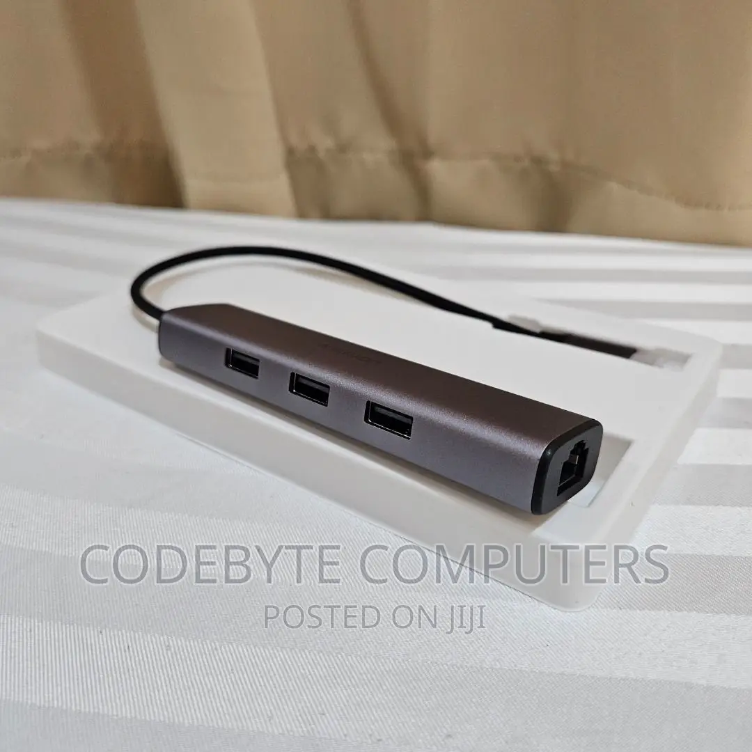 USB-C to USB 3.0 Hub (3 Ports) + Gigabit Ethernet