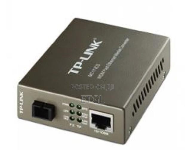 ,Tplink Mc110cs 10/100mbps Single Mode Media Converter - main view