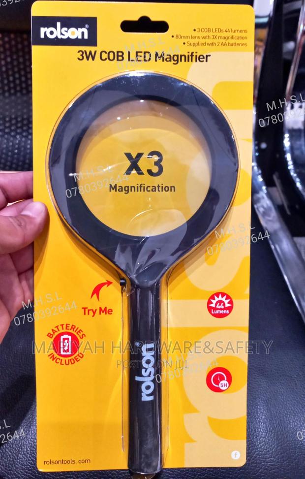 Magnifying Glass 80mm With Led - main view