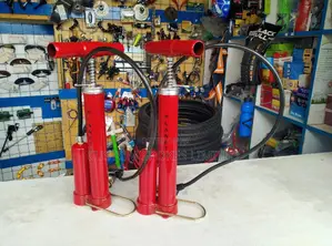 Pressure Tank Metallic Bicycle and Ball Pump