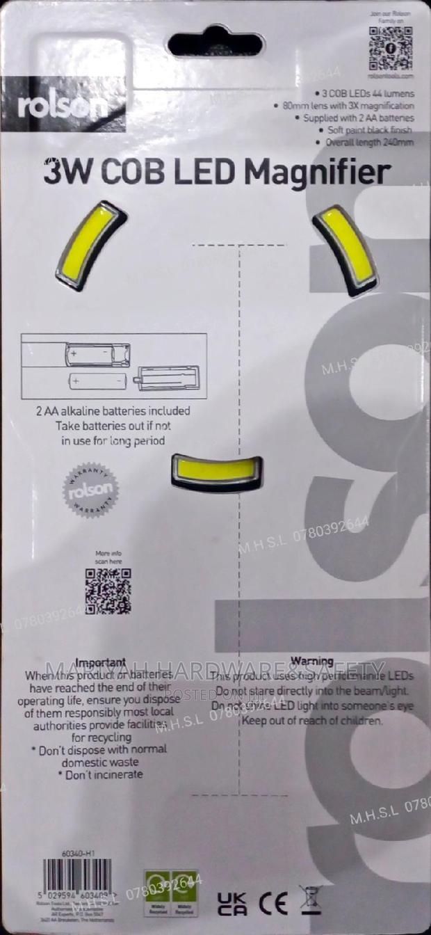 Magnifying Glass 80mm With Led - thumbnail 2