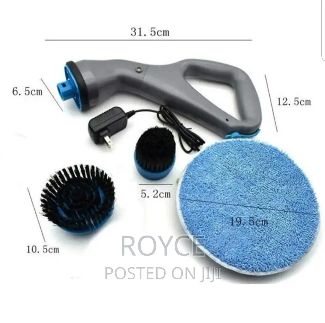 Rechargeable Cleaning Cordless Scrubber _ Hurricane Muscle