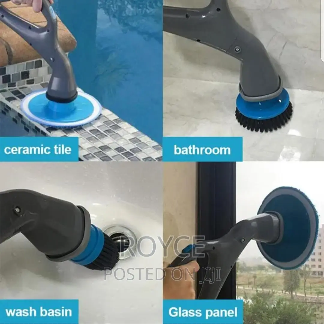 Rechargeable Cleaning Cordless Scrubber _ Hurricane Muscle