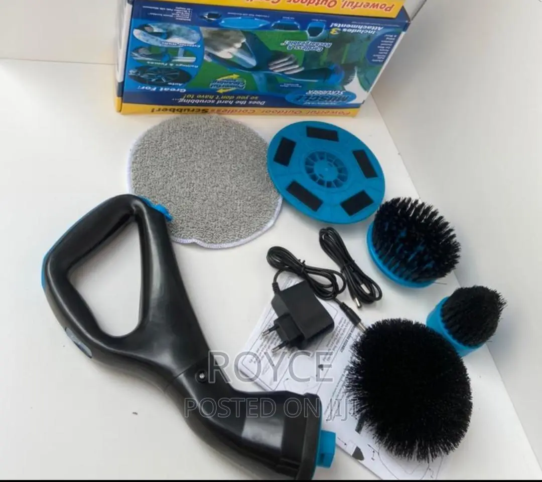 Rechargeable Cleaning Cordless Scrubber _ Hurricane Muscle