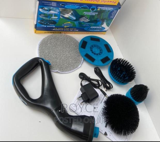 Rechargeable Cleaning Cordless Scrubber _ Hurricane Muscle