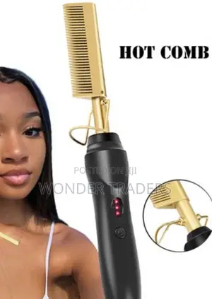 Hot Comb Wet and Dry Hair/ Hair Straightener Comb