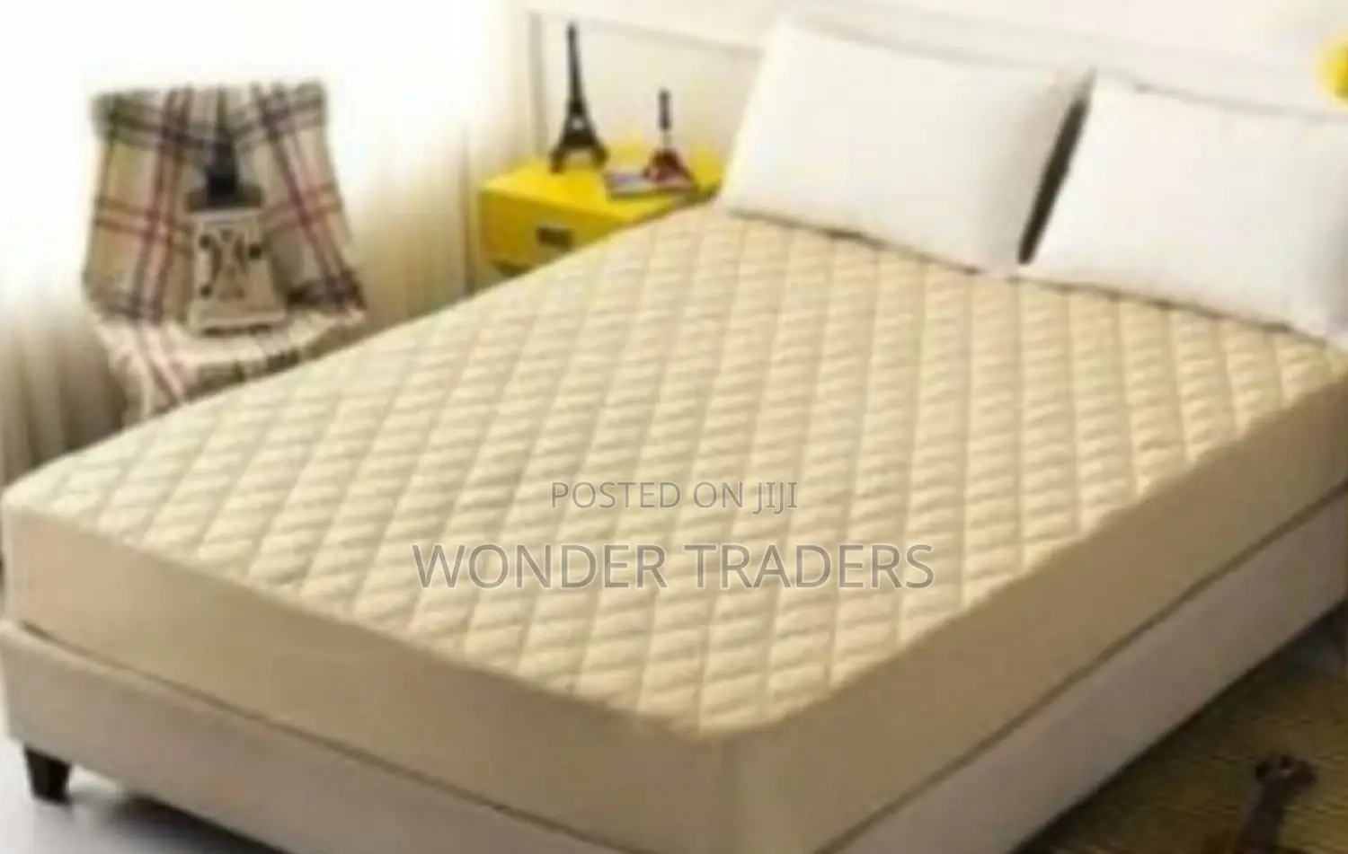 Double Waterproof Mattress Cover.
