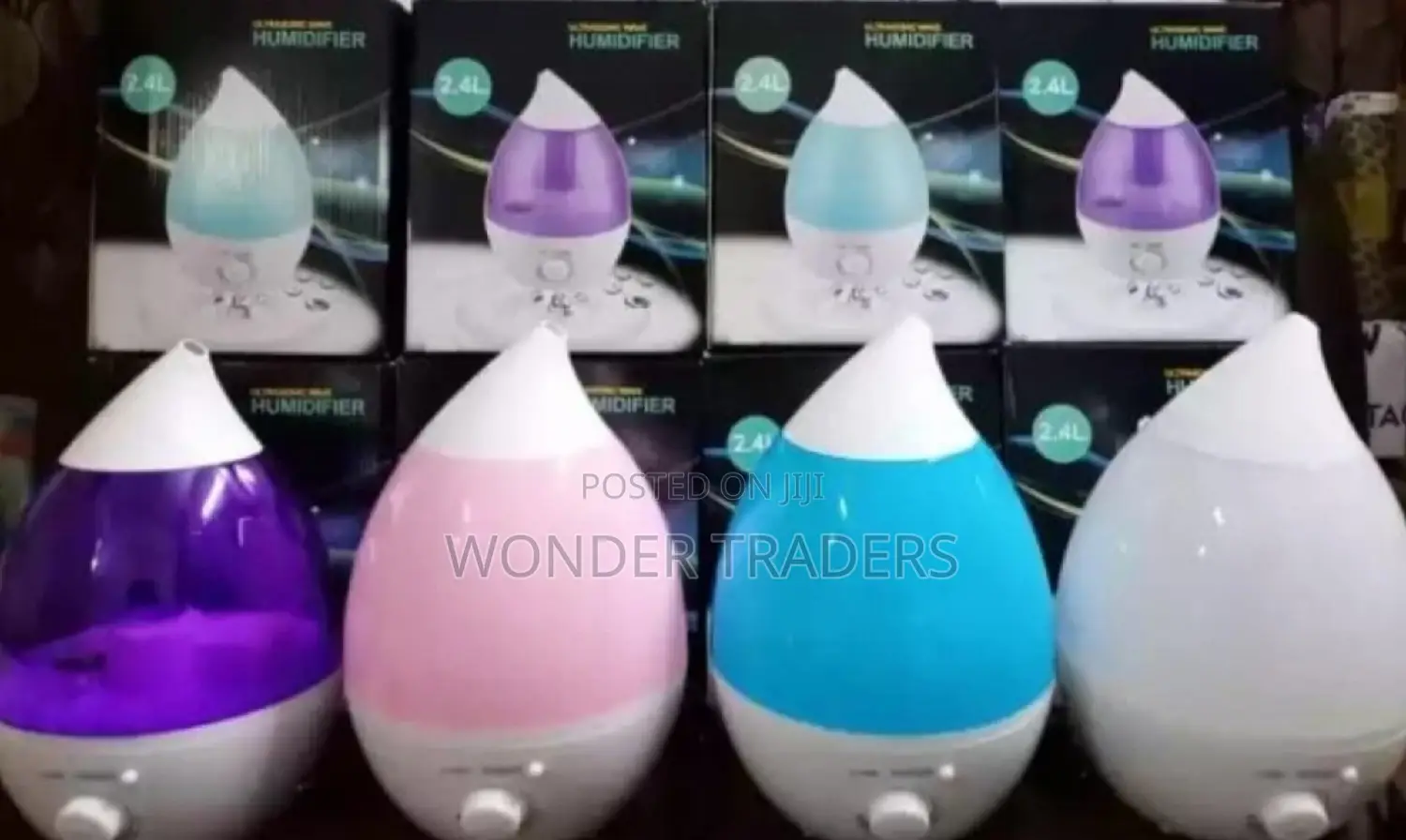 2.4 Litres Humidifier With LED Light