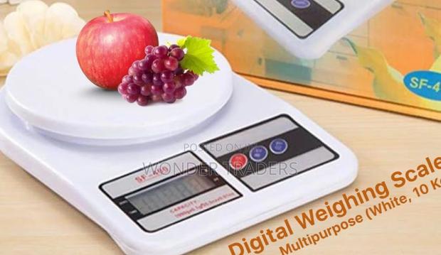 Digital Kitchen Weighing Scale: - main view