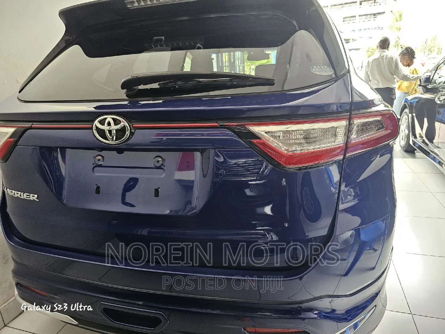 Toyota Harrier 2017 Blue