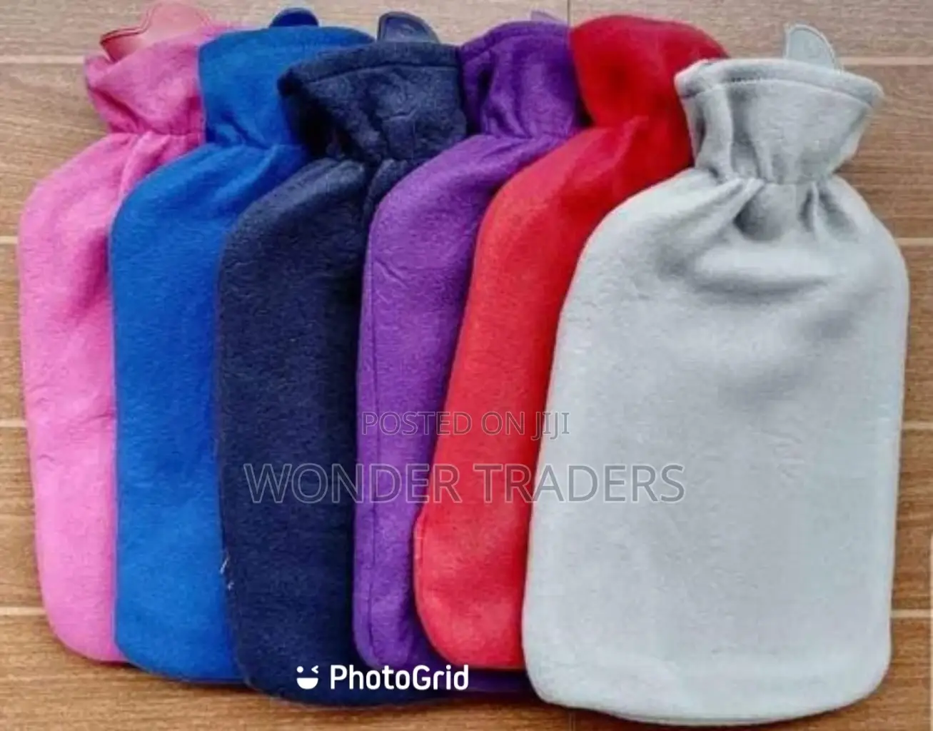 Hot Water Bottle With Fleece