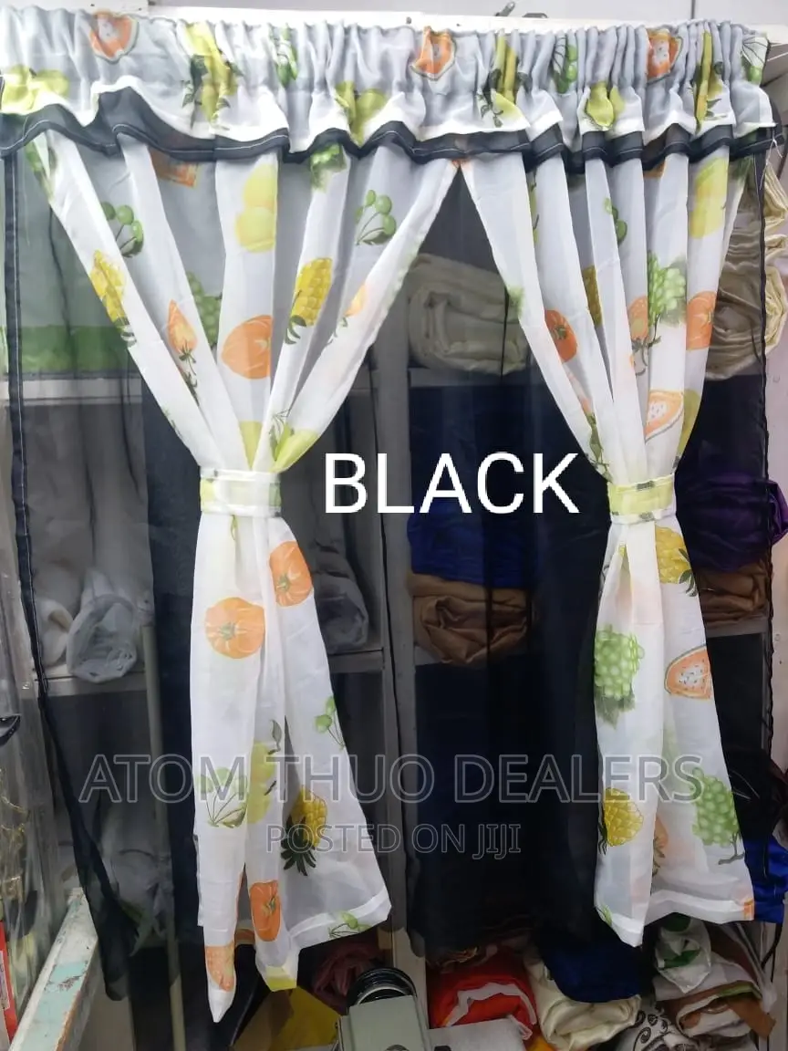 ,  *Kitchen Curtains*
Size- 175 Cm*120cm Height
