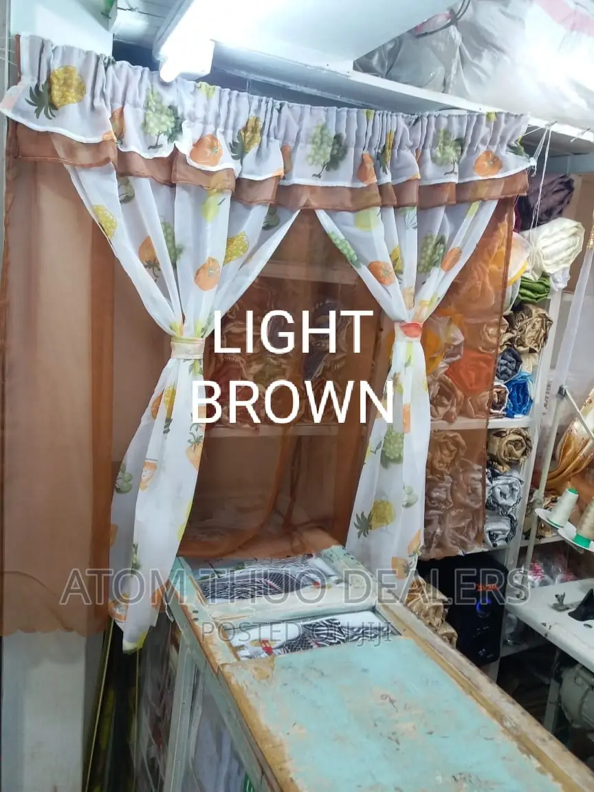 ,  *Kitchen Curtains*
Size- 175 Cm*120cm Height
