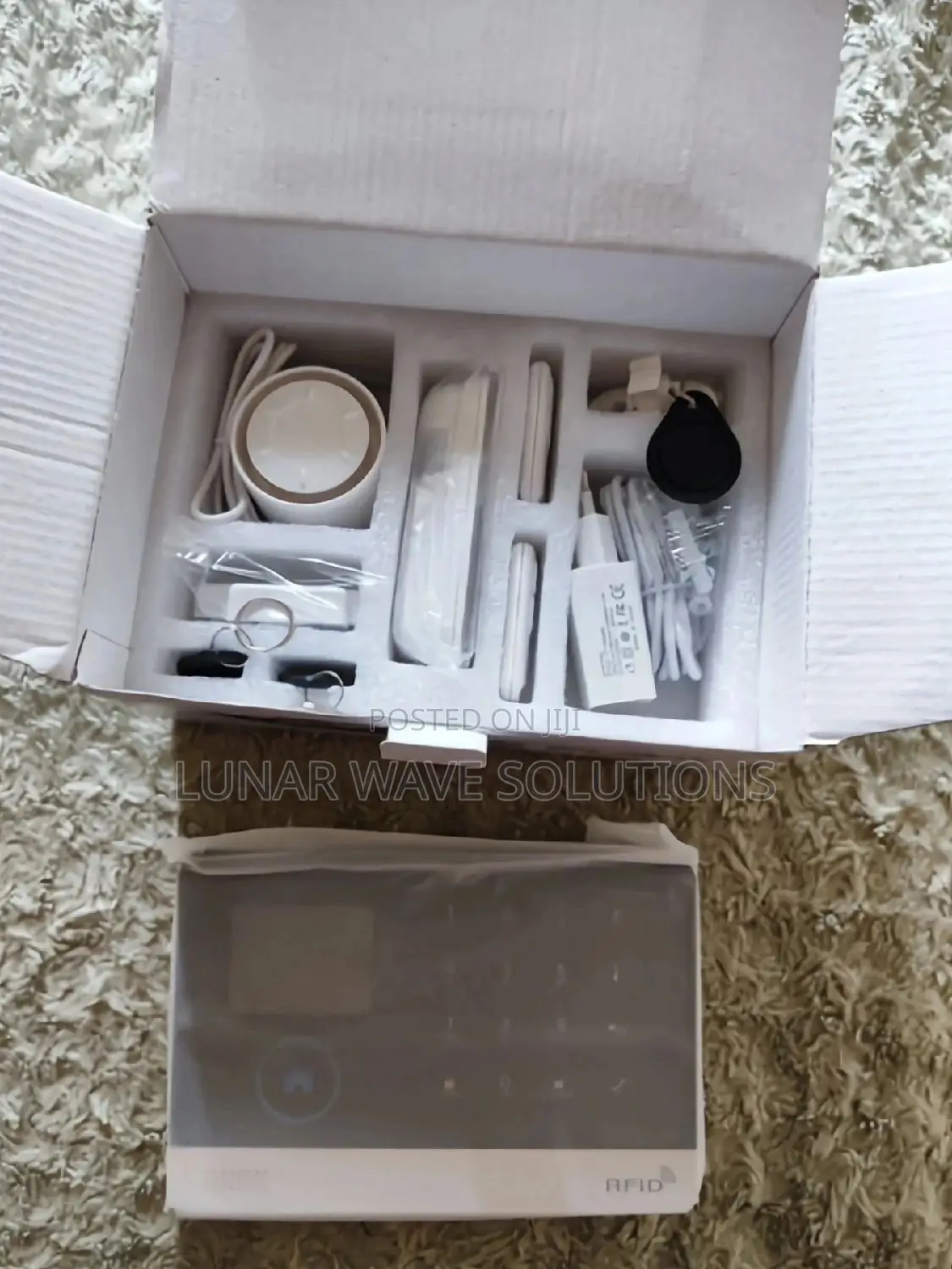 Alexa And Tuya Alarm Kit With Magnetic Door Contact Sensor