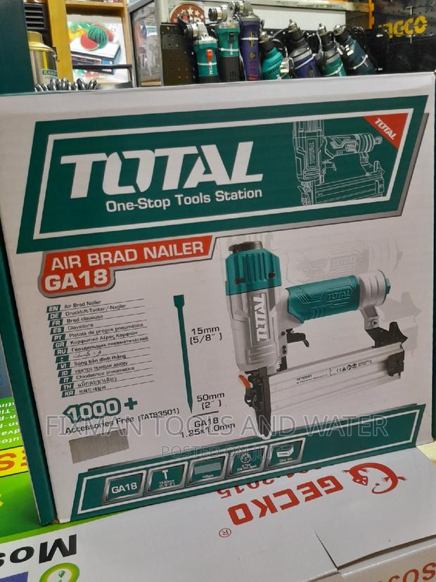 Commercial Total Brand Nailer Gun+ Nails - main view