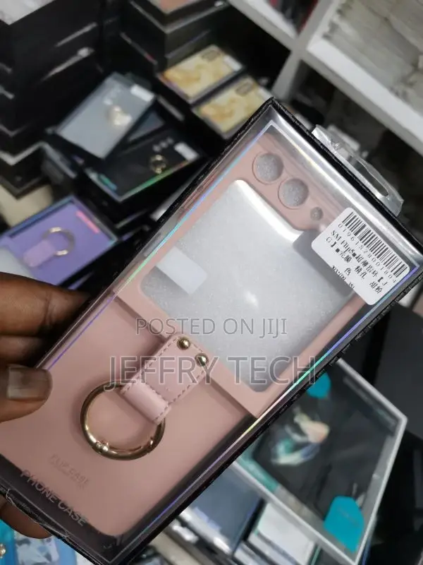 Apricot Silicone Ring Case – For Samsung Galaxy Z Flip 5