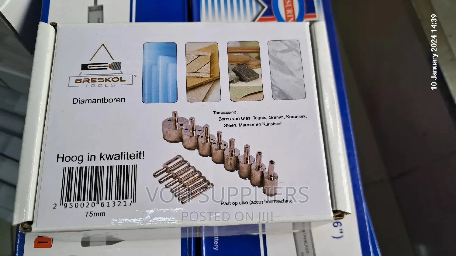 15pcs Diamond Hole Saw
