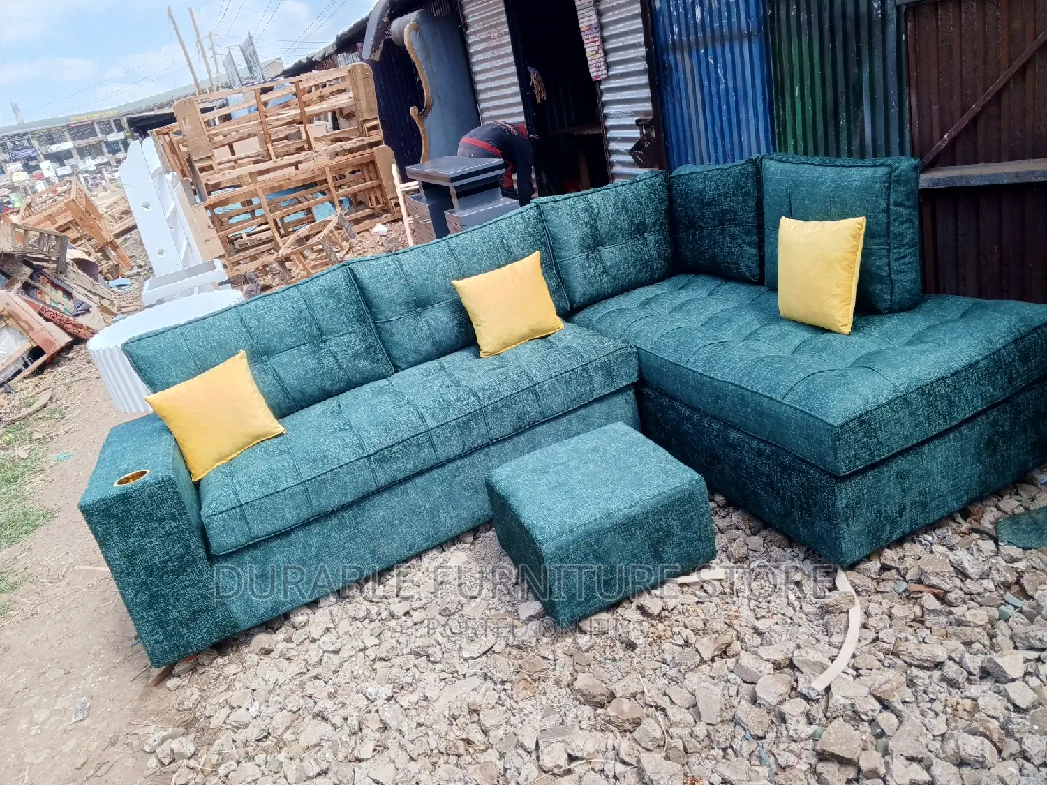 6 Seater L Shaped Sofa