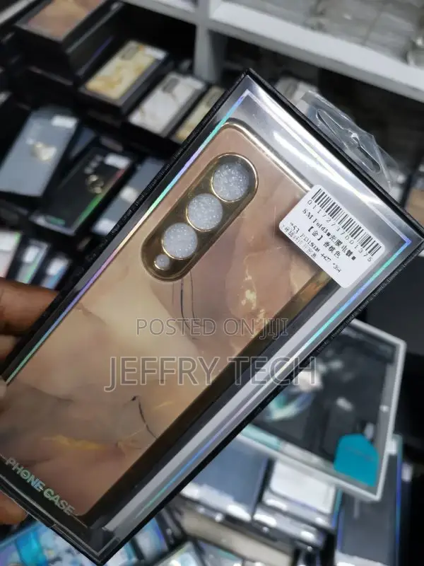 Samsung Galaxy Z Fold3 5G Electroplated Marble Pattern Phone