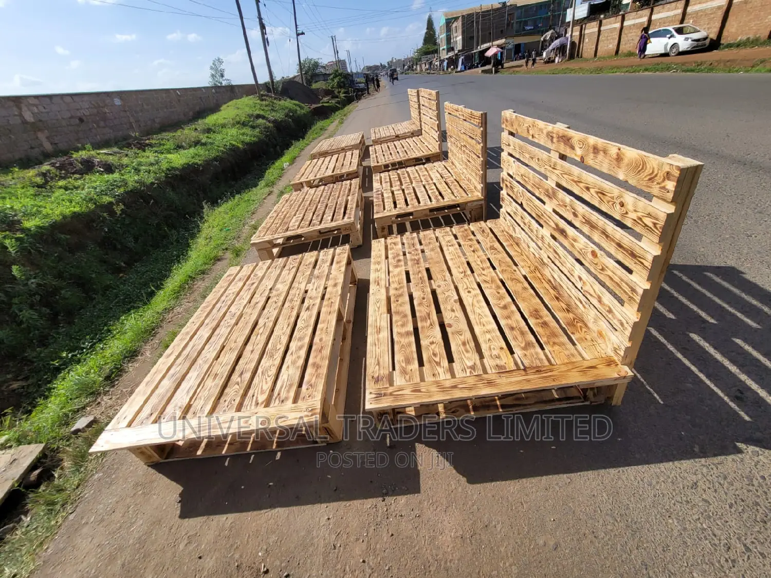 Pallets Bed - Detachable Pallet Bed - 5*6 Pallet Beds