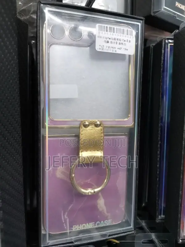 Marble Pattern for Samsung Galaxy Z Flip 5 Case With Ring Ho