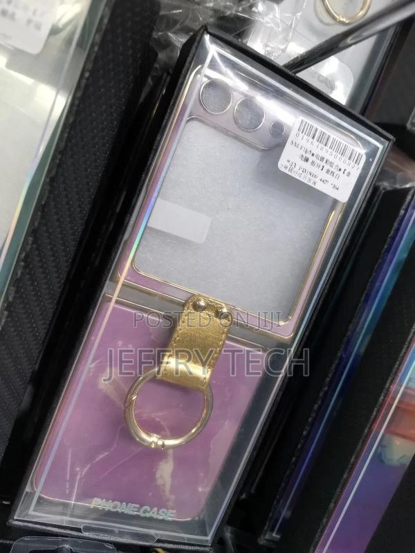 Marble Pattern for Samsung Galaxy Z Flip 5 Case With Ring Ho - thumbnail 2