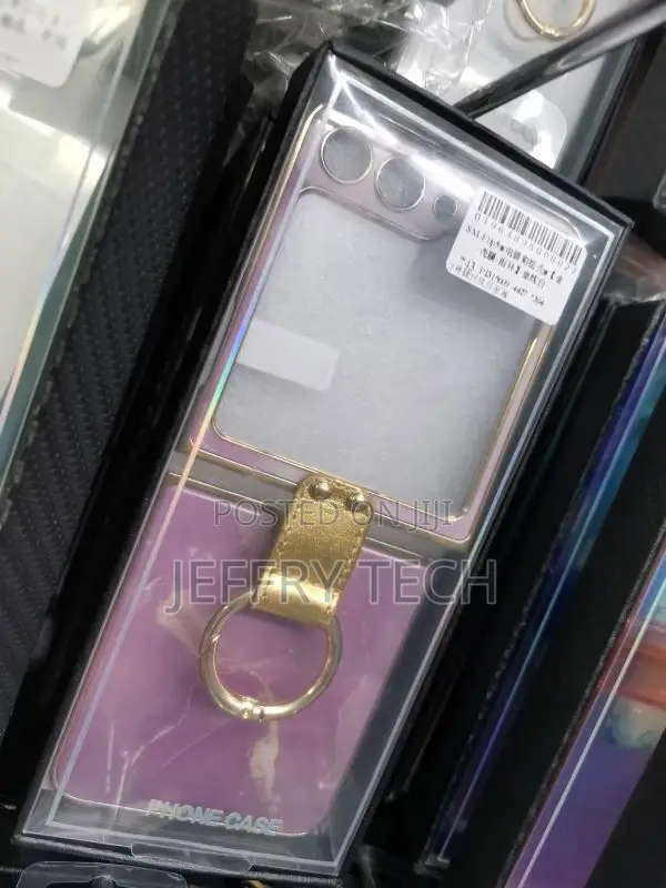 Marble Pattern for Samsung Galaxy Z Flip 5 Case With Ring Ho