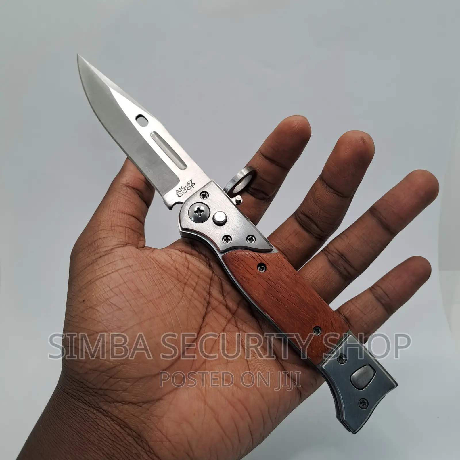 Switch Blade Ak-47s Camping Folding Tactical Knife CCCP