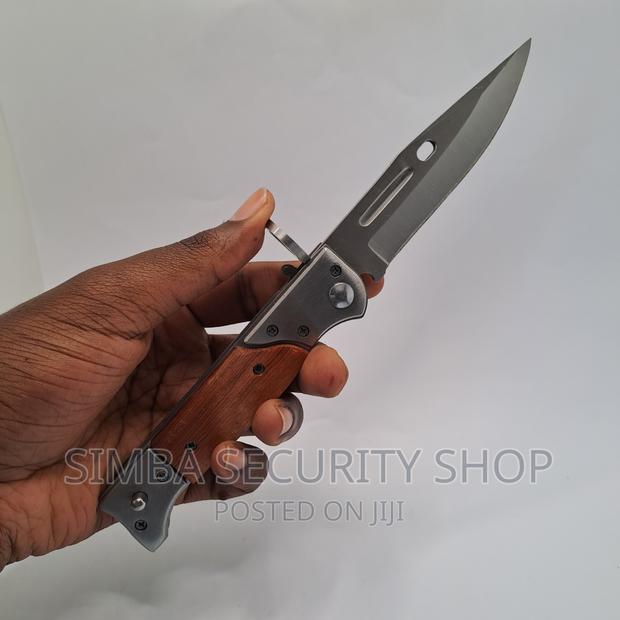 Switch Blade Ak-47s Camping Folding Tactical Knife CCCP - thumbnail 8