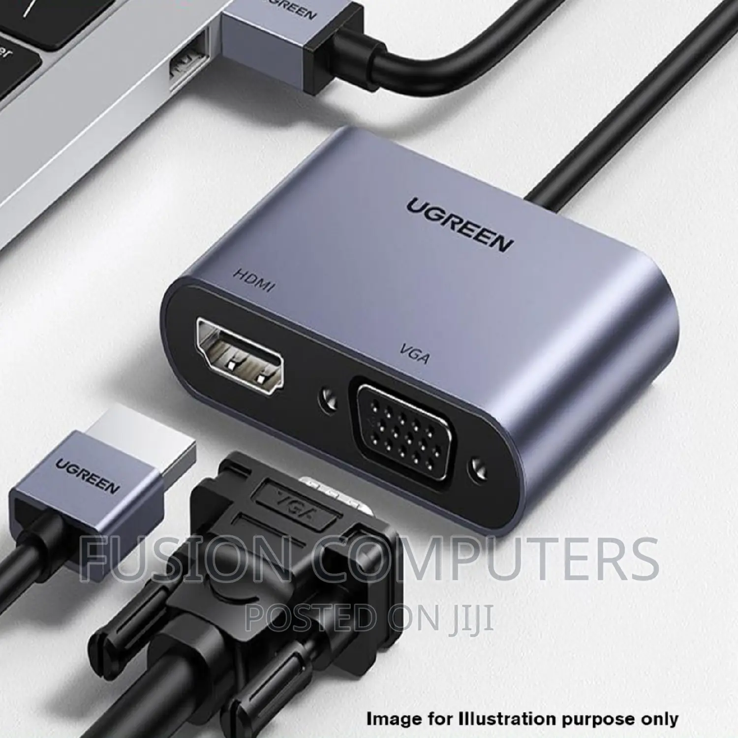 UGREEN USB 3.0 to HDMI + VGA Converter - CM449 / UG-20518