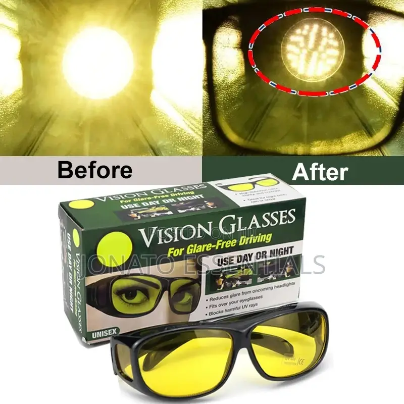 Day and Night Car Vision Drivers Goggles or Glasses