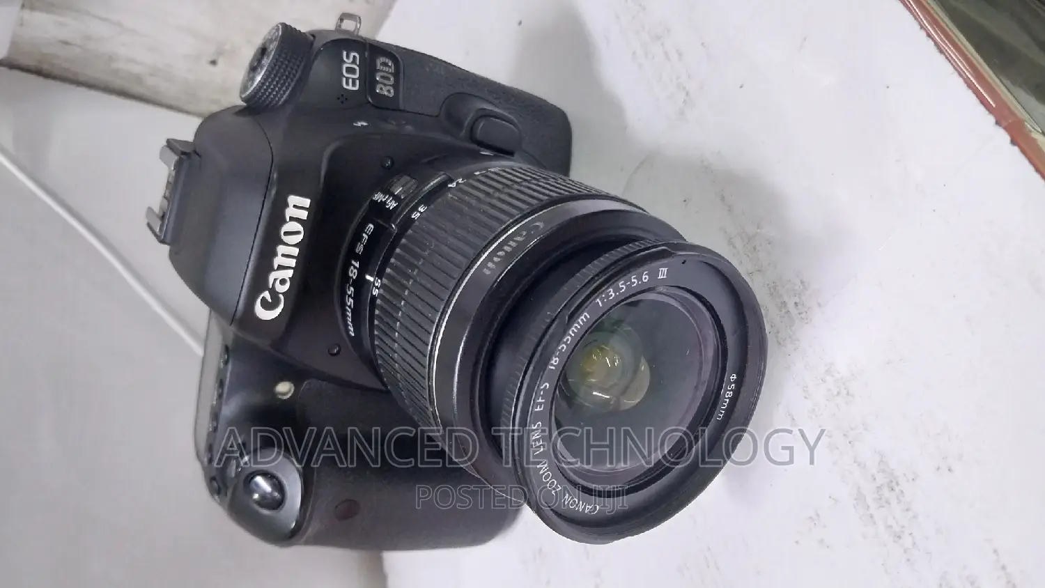Canon 80d With 18-55mm Kit Lense