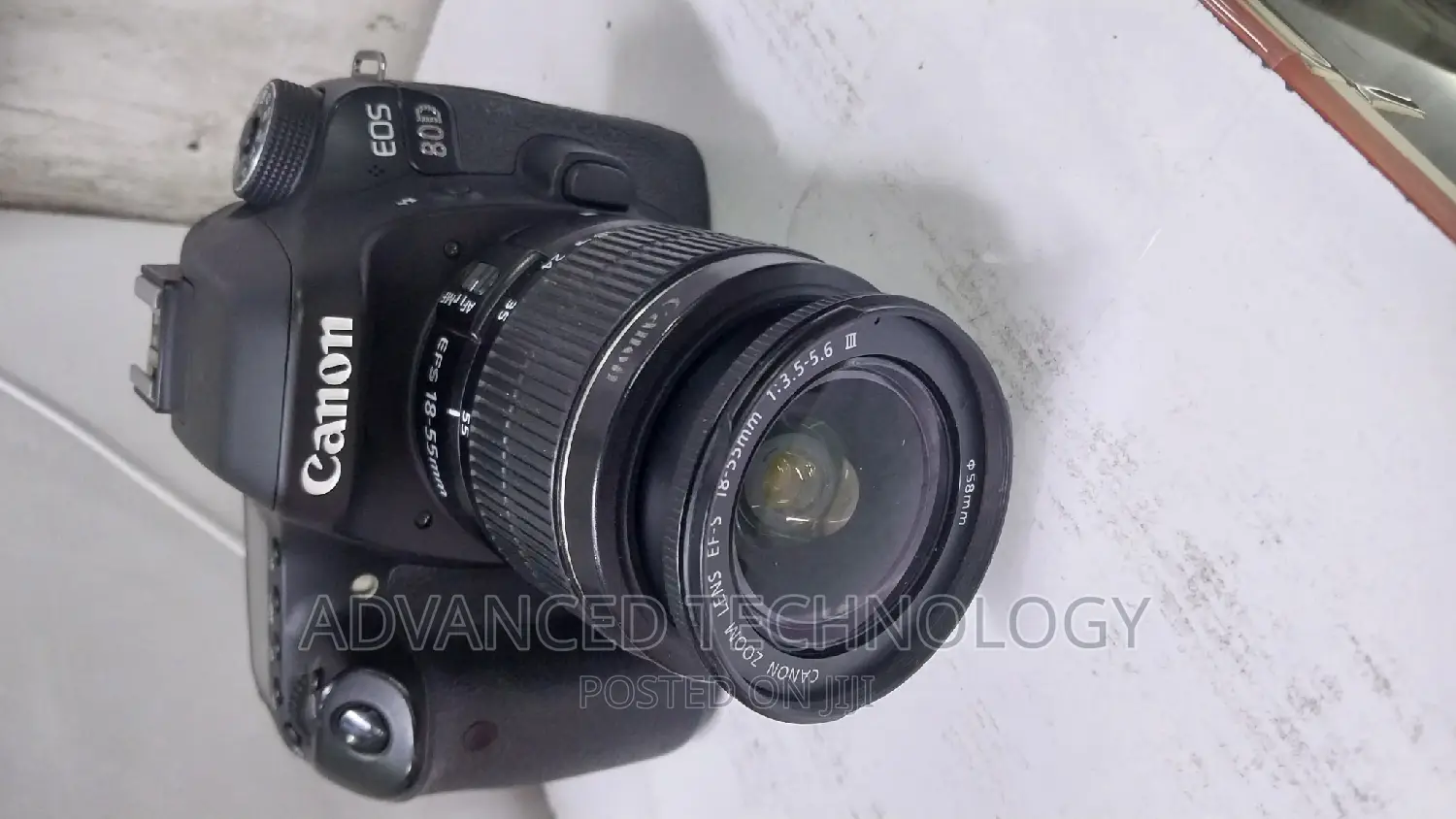 Canon 80d With 18-55mm Kit Lense