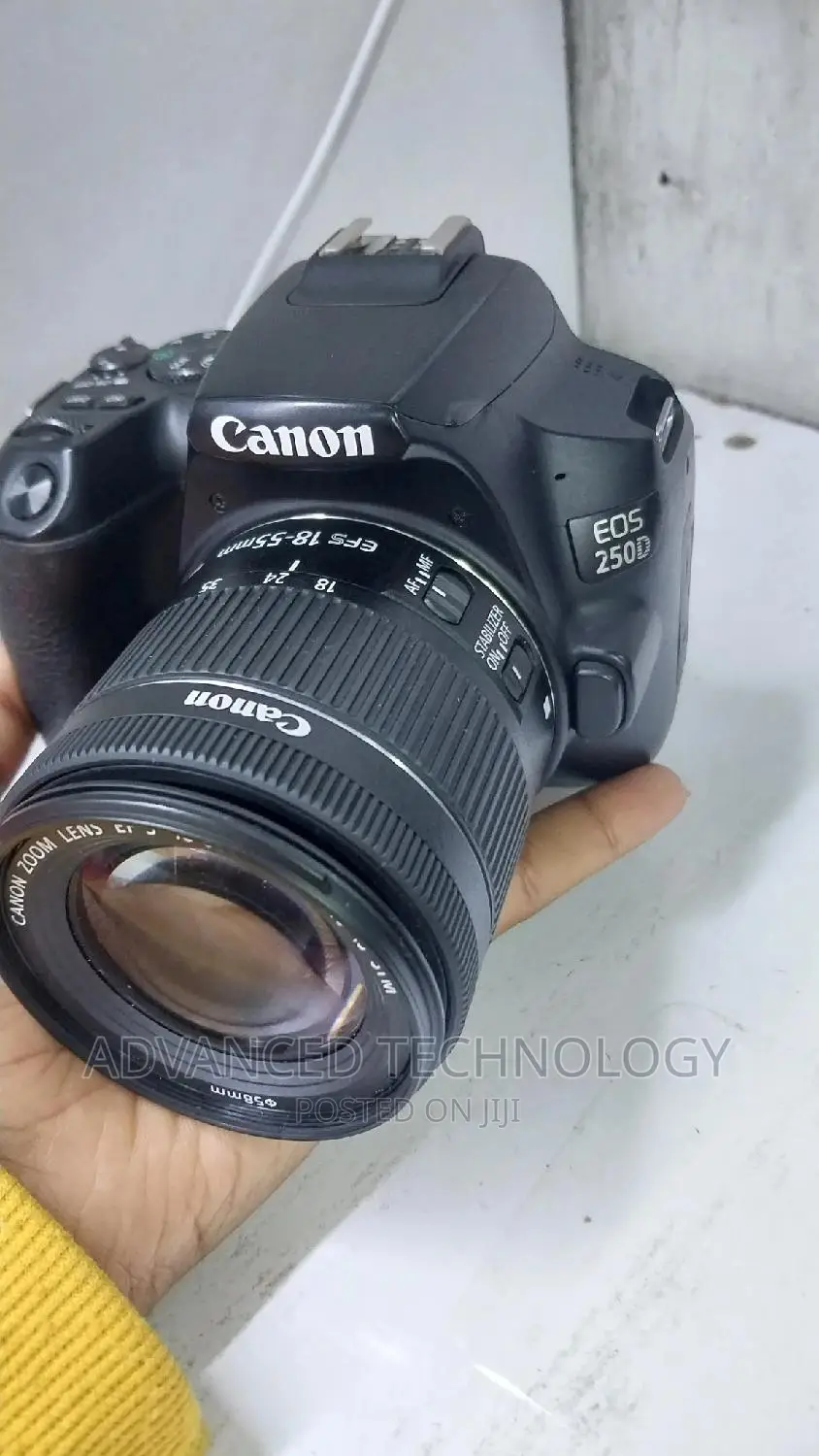 Canon 250d Exuk With 18-55mm