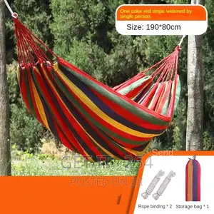 *Stripped Outdoor Hammock Heavy Load Bearing
