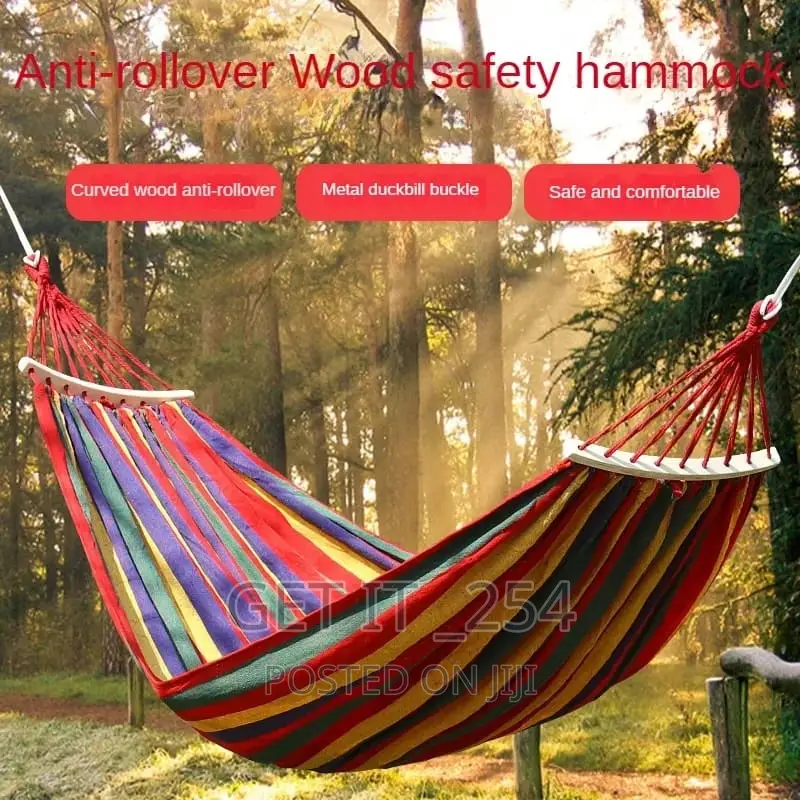 *Stripped Outdoor Hammock Heavy Load Bearing