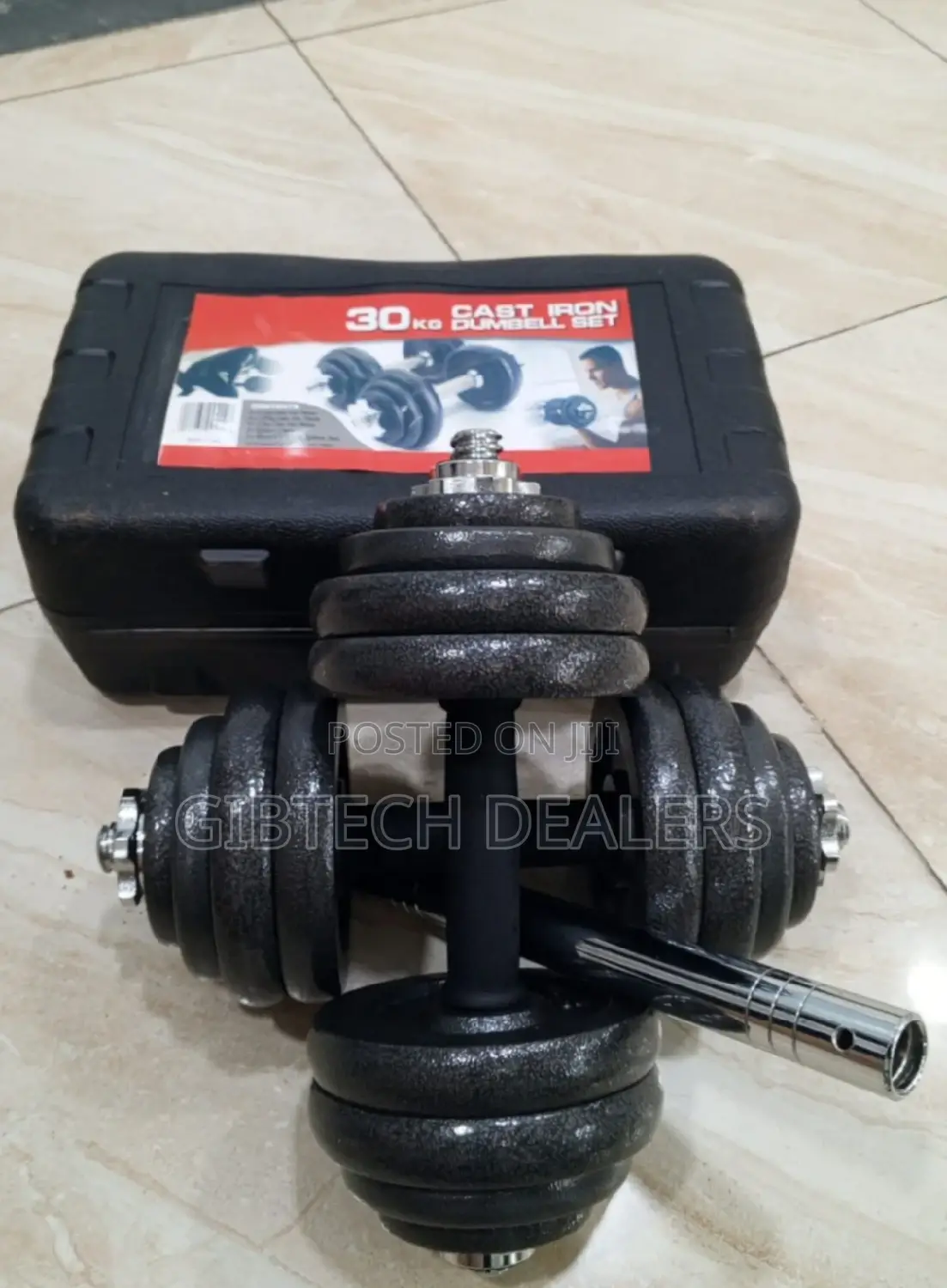 Best Quality Cast Iron 30kg Dumbbell Set