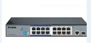 .D-Link DES-F1016P-E 16-Port Fast Ethernet Unmanaged Long Ra