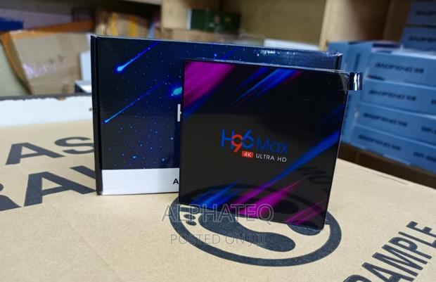 H96 MAX-3318 Android TV Box With Remote Control - main view