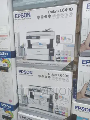 L6490 Epson Ink Tank Printer //Usb Interfac With Lcdtscreen
