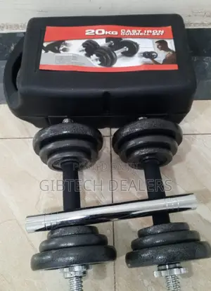 20kg Cast Iron Dumbbells Set