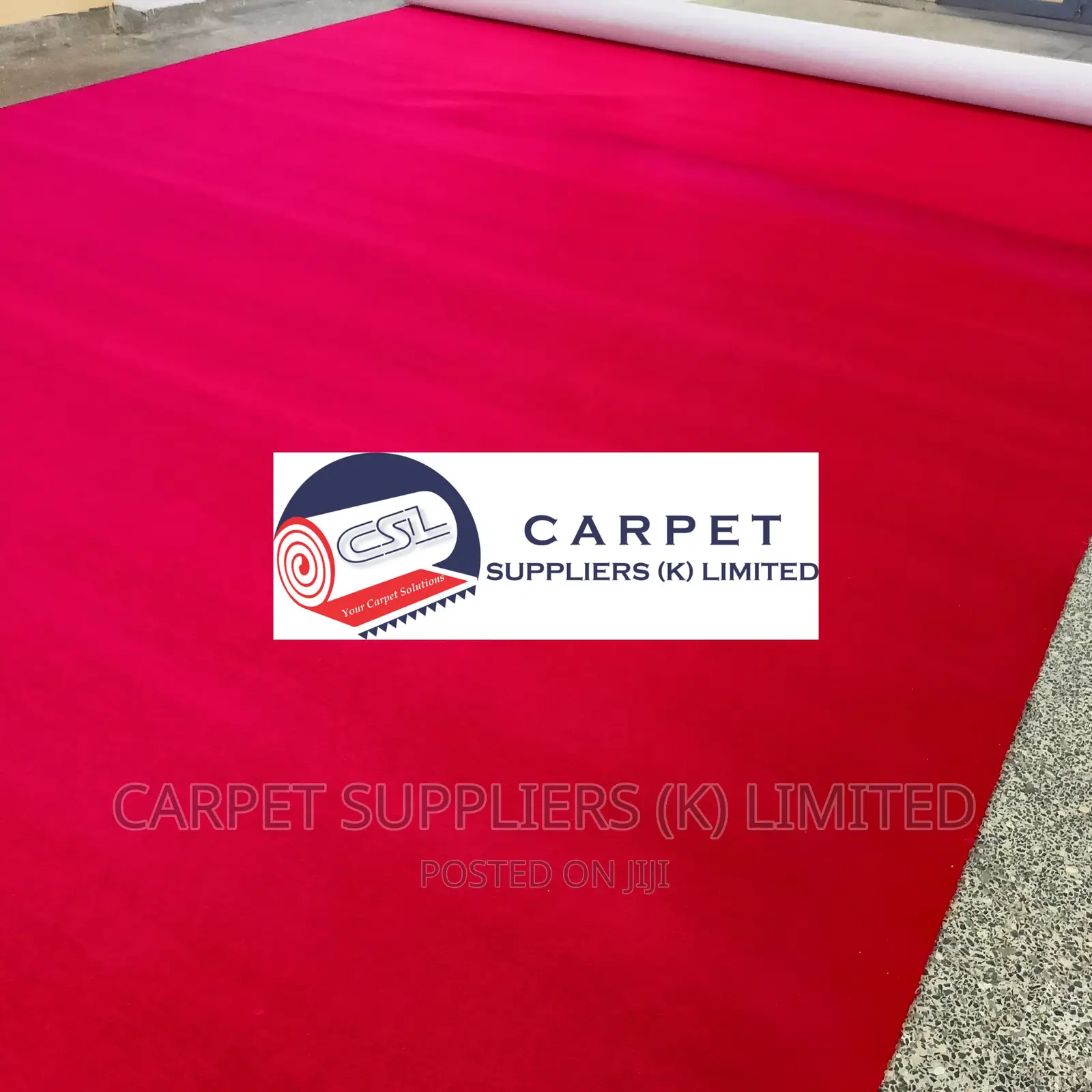 Red Wall to Wall Carpet