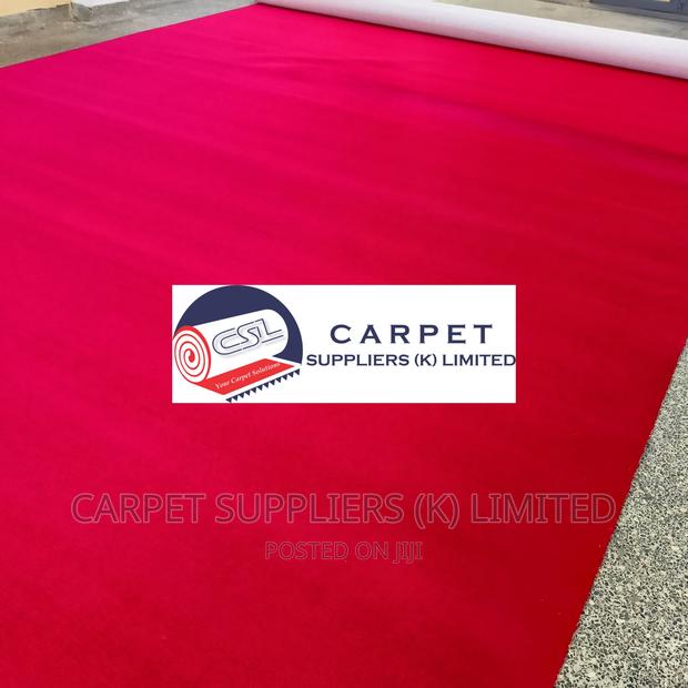 Red Wall to Wall Carpet