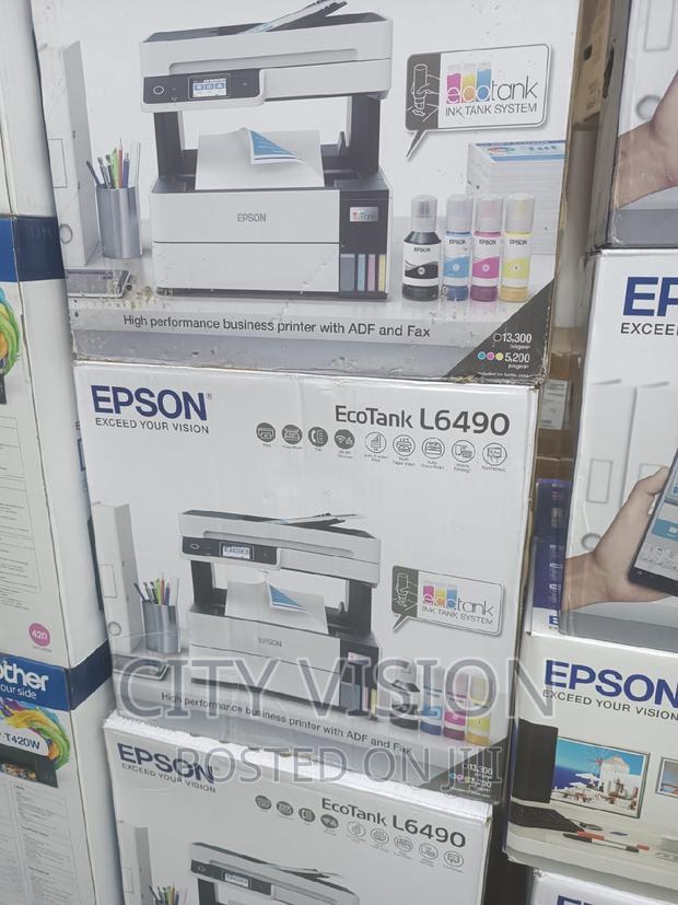 L6490 Epson Ink Tank Printer Usb Interface With LCD T.Screen - main view