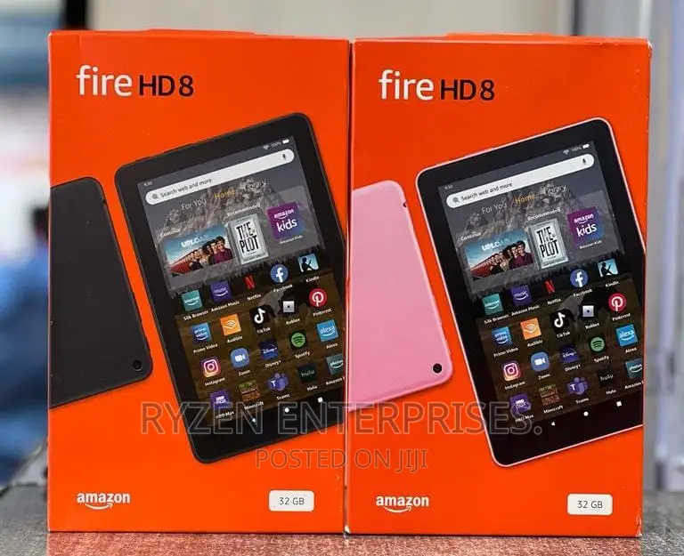 New Amazon Fire HD 8 32 GB Pink