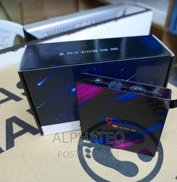 H96 Max 64-Bit Android TV Box 4GB RAM, 32GB Internal Memo