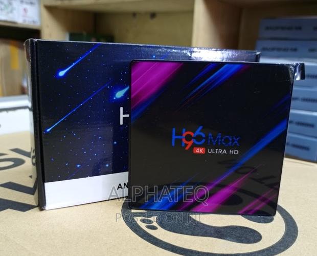 H96 Max TV Box 4gb RAM 32gb Android 10.0 - thumbnail 2