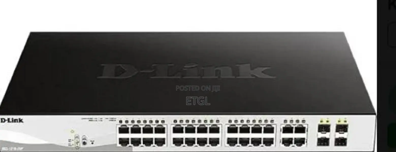 .D-Link DGS-1210-28P 28-Port Gigabit Poe Switch